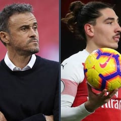 Luis Enrique pone el ojo en la banda del Benfica-Arsenal