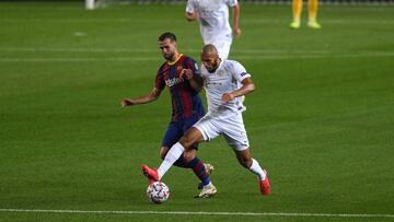 Pjanic, durante el partido contra el Ferencvaros.