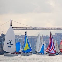 ‘Ashandar WOP’ y ‘Sandra I’ ganan la ya clásica Regata del Gallo