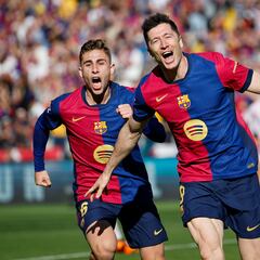 Lewandowski y Fermín, las claves del triunfo de Barcelona ante Girona