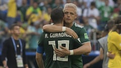 Andrés Guardado defiende a Chicharito de las críticas