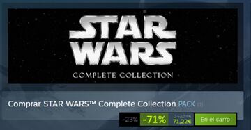 Ofertas Steam Star Wars