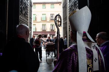 Misa funeral en la Catedral Primada de Toledo por Federico Martín Bahamontes.