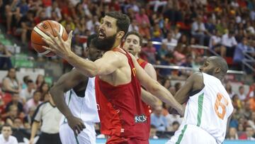 28/07/16 BALONCESTO
 SELECCION ESPA&Ntilde;OLA ESPA&Ntilde;A
 COSTA DE MARFIL
 PARTIDO AMISTOSO PREPARACION PARA LOS JUEGOS OLIMPICOS DE RIO 2016
 MIROTIC