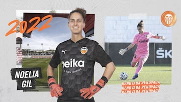 Noelia Gil renueva con el Valencia: "Es el club perfecto"