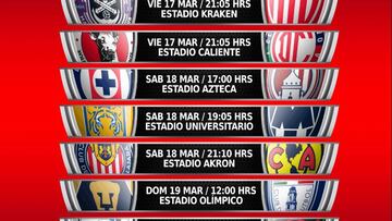 Liga MX: Fechas y horarios de la jornada 12, Clausura 2023
