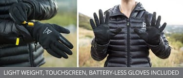 Ravean Down, la primera cazadora inteligente con calefacción y cargador de móvil