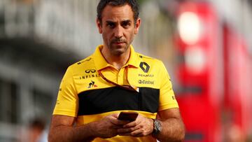Cyril Abiteboul, jefe del equipo Renault