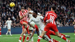 Real Madrid sneaked a win over Almeria on Sunday with some controversy over the decisions linked to VAR, including one from the Brazilian.