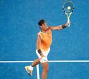 Nadal se divierte: tercero con más victorias en Australia (57)