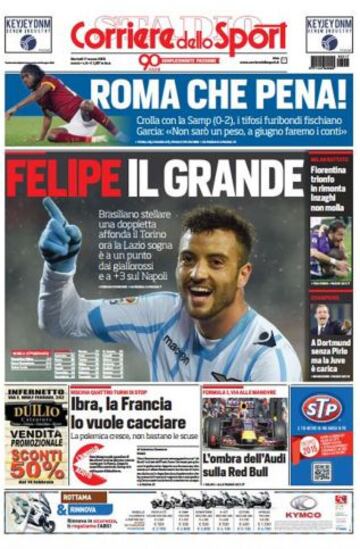 Portadas de la prensa deportiva