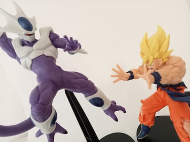 Goku manda a Cooler al Sol en las figuras combinables más impresionantes de ‘Dragon Ball’