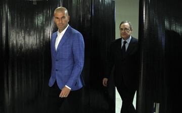 El 4 de enero de 2016 Zidane fue presentado como nuevo entrenador del Real Madrid tras la destituci¨®n de Rafa Ben¨ªtez.