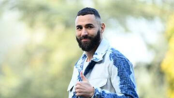 Karim Benzema, jugador del Real Madrid, se incorpora a la concentración de la selección francesa para el Mundial de Qatar 2022.