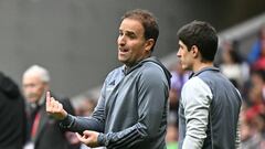 Arrasate: “Este partido me deja feliz, igual hay que subir la nota”