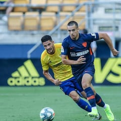 El Málaga se interesa por la cesión de Caye Quintana, del Cádiz