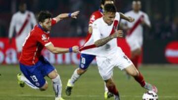 Jos&eacute; Rojas fuen titular por primera vez frente a Per&uacute;.