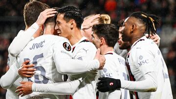 El Milan y Jovic resisten