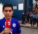 La afición de Cruz Azul no se olvida del Chaco Giménez