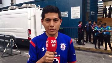 La afición de Cruz Azul no se olvida del Chaco Giménez