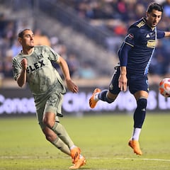 Philadelphia Union y LAFC dejan todo abierto para la vuelta; Carlos Vela estuvo apagado