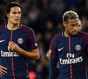 Cavani culpa a Emery por el polémico penalti con Neymar
