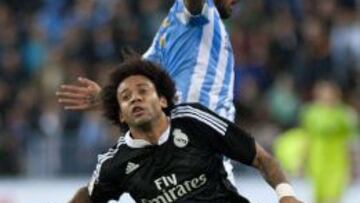 Marcelo, durante el partido.