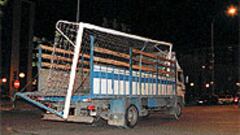 Cinco años desde la caída de la portería