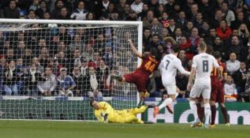 Cristiano Ronaldo marcó el 1-0 a pase de Lucas Vázquez.
