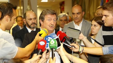 Juan Luis Larrea era el tesorero de la Fundación RFEF cuando estalló el ‘caso Haití’.