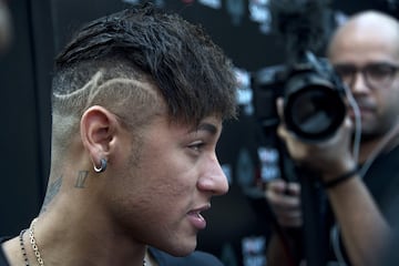 Neymar en 2015.