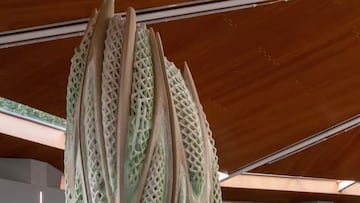 Arquitectos suizos presentan edificios vivos que se alimentan de CO₂: combinan impresión 3D y bacterias marinas ancestrales