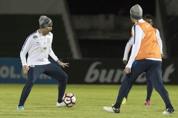 En imágenes el entrenamiento de Corinthians en Tunja