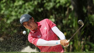 Carlota Ciganda compitiendo en la ronda final del The Chevron Championship 2025.