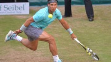 Nadal, sobre la hierba.