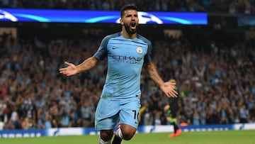 El Kun Agüero firma un hat-trick y acaba con el Gladbach