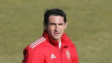 Manuel Jiménez, técnico del Zaragoza.