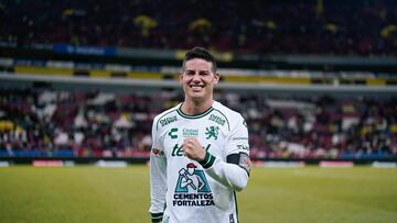 James Rodríguez, volante colombiano del Club Léon