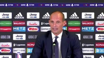 La Juve en descenso y Allegri dice lo que más puede molestar a un jugador profesional