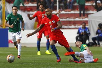 Bolivia vs. Chile, en imágenes