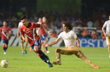 Matías Britos fue amonestado por reclamar