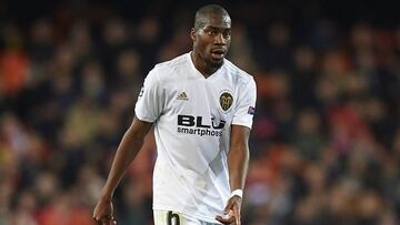 Kondogbia, jugador del Valencia.