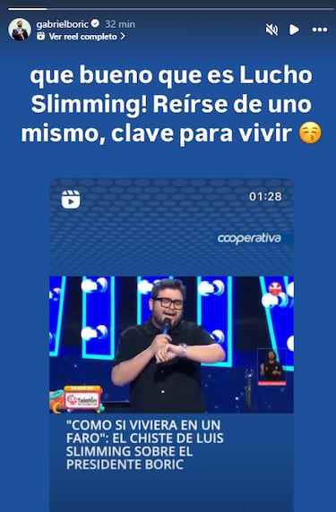 “Reírse de uno mismo, clave para vivir”: el mensaje del Presidente Boric que ya es viral