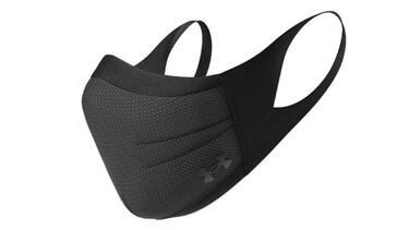 Este cubrebocas lavable de Under Armour es perfecto para hacer deporte