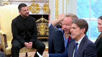 Zelenski es elogiado por periodista que lo criticó por no usar traje la vez pasada