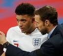 Southgate admite que Sancho no merece ir con la selección