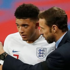Southgate admite que Sancho no merece ir con la selección