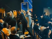 El momento de más “aura” de Cristiano en su llegada a los Globe Soccer Awards