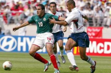 En el partido que México perdió en octavos de final, contra Estados Unidos