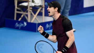 Murray resucita entre lágrimas